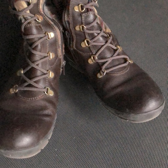 PAJAR (EUR 39) leather plaid boots - Picture 11 of 15